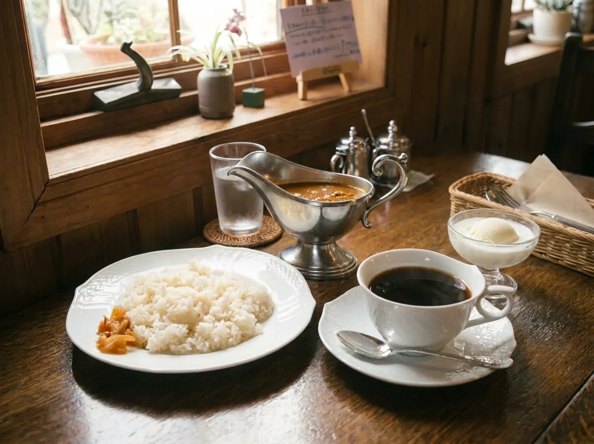 セイロンカレーのセット