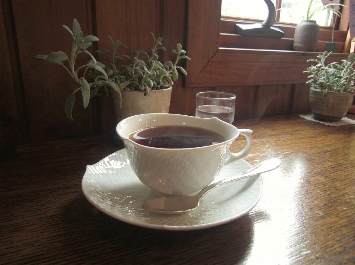 一杯の紅茶で、ひと息。
